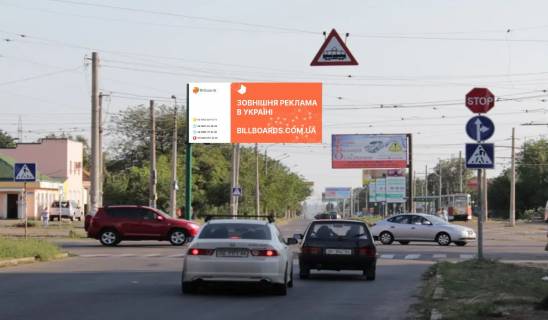 Billboard B in Mykolaiv, 3х6  st. Komsomol's'ka, st. Ckalova Photo 1