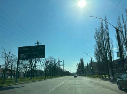 Billboard A in Mykolaiv, 3х6  st. Kosmonavtov, mezdu 7 i 8 Prodol'noj Photo 1
