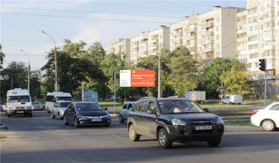 Billboard A in Mykolaiv, 3х6  st. Ckalova/st. Sadovaa Photo 1