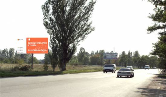 Billboard A in Mykolaiv, 3х6  Hersonskoe sosse, 113 Photo 1