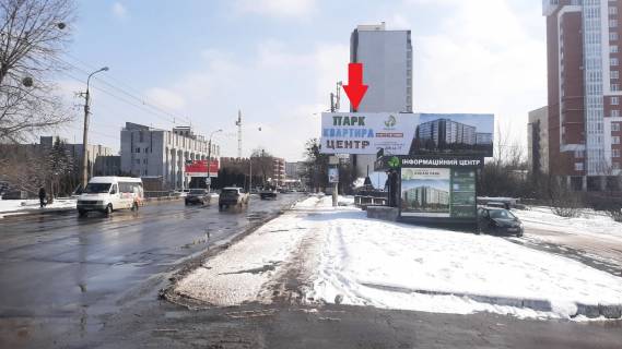 Billboard A in Khmelnitsky, 3х6  st.Proskurivs'kogo pidpilla (MVS) Photo 1