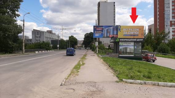 Billboard A in Khmelnitsky, 3х6  st.Proskurivs'kogo pidpilla (MVS) Photo 1