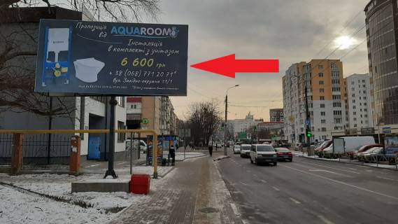 Billboard B in Khmelnitsky, 3х6  st. Zaricans'ka-34(Sil'po) Photo 1