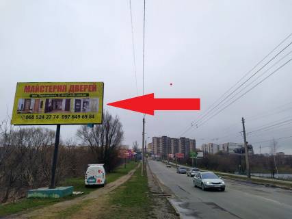 Billboard B in Khmelnitsky, 3х6  st. Panasa Mirnogo - st.Karmaluka Photo 1