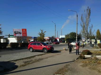 Billboard A in Energodar st.Molodeznaa (avtostoanka vozle centr. rynka) Photo 1