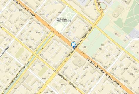 Non-Standard  in Zaporizhzhya av.Lenina  149 (Ukraina) scheme