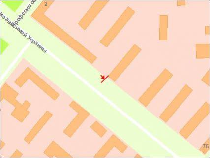 Prismatron, Prism B in Vasylivka Независимой Украины ул - 557344 scheme