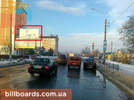 Billboard B in Ivano-Frankivsk, 3х6  Konoval'ca-Aeroport Photo 1