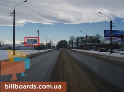 Billboard B in Ivano-Frankivsk, 3х6  Konoval'ca 375 Photo 1