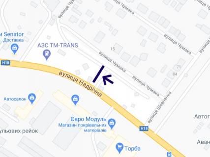 Billboard A in Ivano-Frankivsk, 3х6  Himikiv scheme