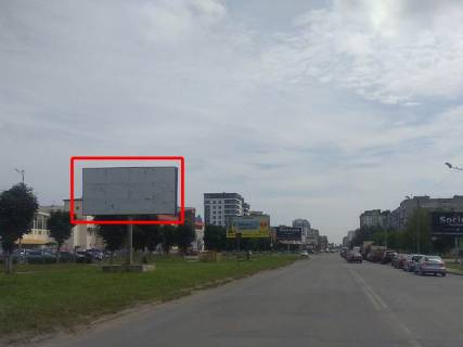 Billboard B in Ivano-Frankivsk, 3х6  Nadricna (avtosalon Tojota) Photo 1