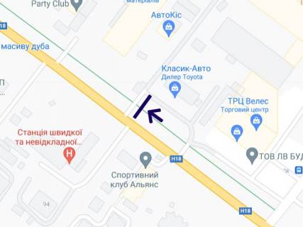 Billboard A in Ivano-Frankivsk, 3х6  Nadricna (avtosalon Tojota) scheme