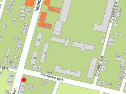 Prismatron, Prism A in Chernivtsi st. Geroiv Majdanu, 47 (fasad) verhnij - 114270 scheme