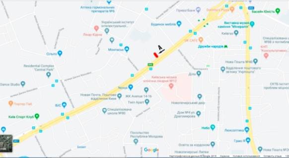 Scrolller, Scroll A in Kyiv b-r Druzby Narodov, 19 (vozle Doma Mebeli) - "Asvio Bank" - 189606 scheme