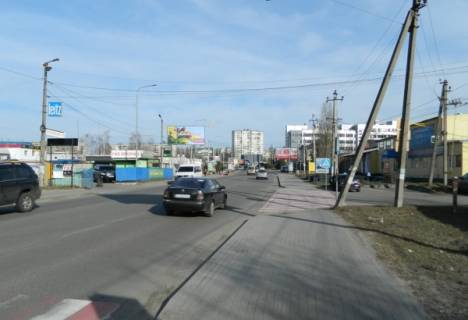 Billboard B in Kyiv, 3х6  Petropavlovskaa Borsagovka, st. Sobornaa, 2 (GAZ zapravka) Photo 1