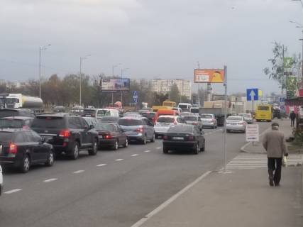 Billboard A in Kyiv, 3х6  Kol'cevaa doroga, naav. st. Zodcih, 18 - ("Opalkovyj Zamok", av-n "TOYOTA") - naav. Odesskuu pl. Photo 1