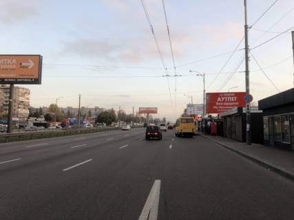 Billboard A in Kyiv, 3х6  st. B.Okruznaa, povorot na mag. "ASAN" / TC "PROMENADA" v naav. Odesskoj pl.  Photo 1