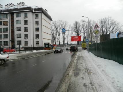 Billboard A in Petropavlivska Borshchagivka, 3х6  Petropavlovskaa Borsagovka, klumba na perekr. s st. Aroslava Mudrogo i st. Zivopisnaa  (mag. "Fora") Photo 1