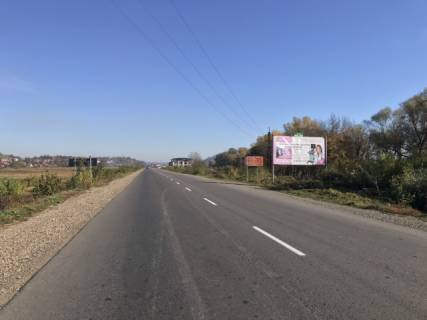 Billboard A in Khust, 6x3  m.Hust, Vst. Volosina, v'izd v misto trasa Mukacevo-Ivano-Frankivs'k, v storonu m. Taciv Photo 1