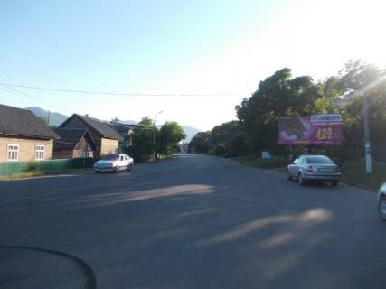 Billboard A in Tyachiv, Біл-борд  smt. Teresva, st. Golovna v storonu m. Taciv Photo 1