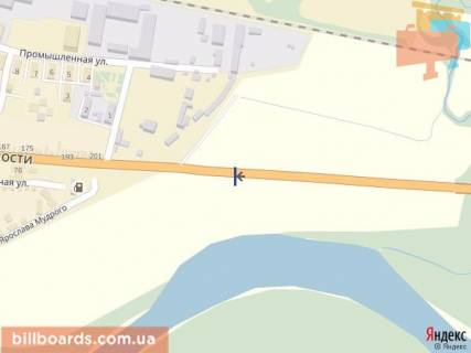 Billboard B in Tyachiv m. Taciv, v'izd v misto zi storoni m. Rahiv, navproti azs Vakos scheme