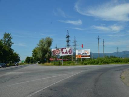 Billboard A in Khust, 6x3  m.Hust,st.Ivana Franka, AZS OKKO, vizd v mista, v storonu m.Mukacevo Photo 1