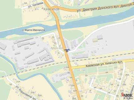 Billboard A in Svalyava m. Svalava, na rozi st. Verhovins'ka ta st. Robitnica scheme