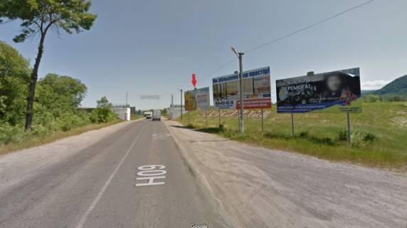 Billboard A in Tyachiv, 6x3  m. Taciv st.Nezaleznosti, AZS Photo 1