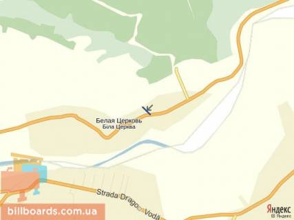 Billboard A in Rakhiv s.Bila Cerkva,st.Golovna, v storonu m.Taciv, Uzgorod scheme