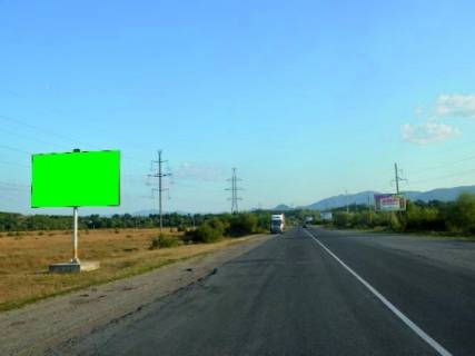 Billboard B in Khust, 6x3  m.Hust obizna doroga, v storonu m.Taciv,m.Rahiv, trassa Mukacevo- Rogatin (bila rinku) Photo 1