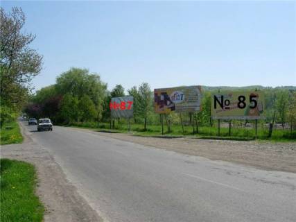 Billboard A in Tyachiv s.Neresnica,st.Golovna, v storonu smt.Dubove Photo 1