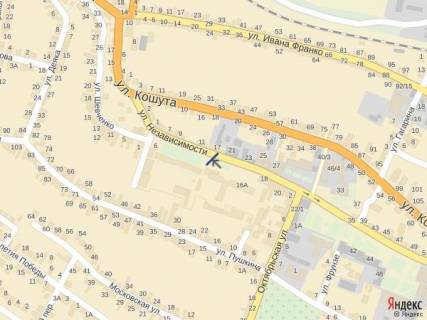 Citylight B in Tyachiv, 1.2x1.8  st. Nezaleznosti, bila Nadra, Koopinvest ta Indeks bankiv scheme