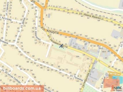 Citylight B in Tyachiv st. Nezaleznosti, bila Praveks banku ta magaziniv scheme