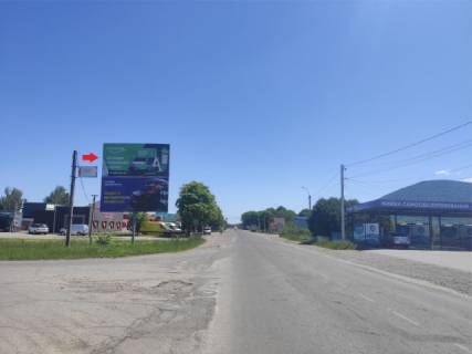 Billboard B in Tyachiv m. Taciv st.Armijs'ka, bila supermarketu "Silverland"vizd Photo 1