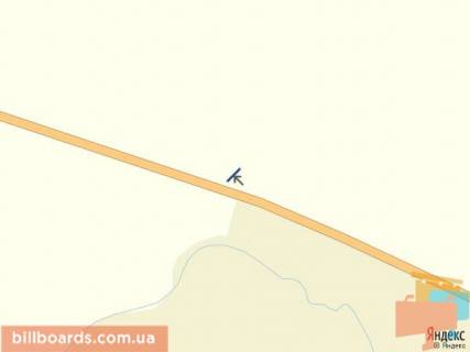 Billboard A in Tyachiv Viizd z m. Taciv v storonu m. Hust, trasa mukacevo -Rogatin scheme