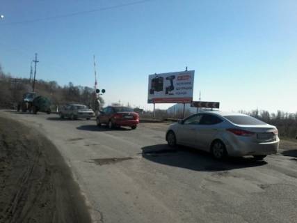 Billboard A in Khust, 6x3  m.Hust, st. Volosina, (pereizd)  v'izd v misto trasa Mukacevo-Ivano-Frankivs'k, v storonu m. Taciv Photo 1