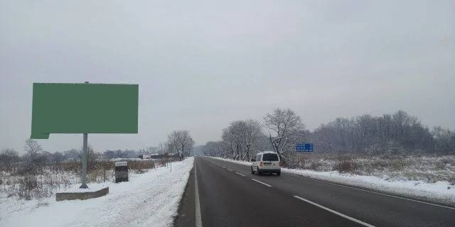 Billboard B in Tyachiv, 6x3  m. Taciv st. Nezaleznosti, AZS BRSM. Photo 1