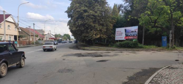 Billboard A in Uzhgorod, 6x3  m.Uzgorod st.Gagarina-Lavriseva Photo 1