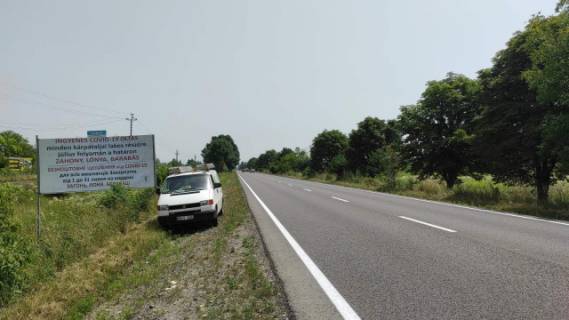 Billboard A in Tyachiv, Біл-борд  s. Bedevla, viizd z mista v storonu s. Bedevla smt.Teresva, Solotvinno, Rahiv Photo 1