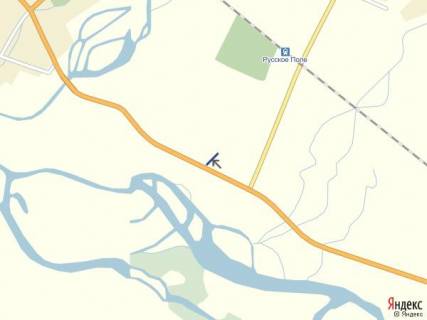 Billboard A in Tyachiv smt.Bustino, vizd v selise, v storonu m. Hust scheme