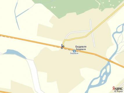 Billboard A in Tyachiv s.Bedevla  v storonu m.Taciv scheme