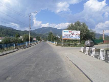 Billboard A in Tyachiv, Біл-борд  smt. Dubove, bila rinku Photo 1