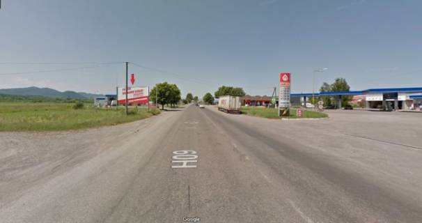 Billboard B in Tyachiv m. Taciv st. Cervonoarmijs'ka,  bila stadionu,  restoran <<Oksana>> trasa Rogatin-Mukacevo Photo 1