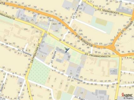 Citylight B in Tyachiv, 1.2x1.8  st. Nezaleznosti, centr mista, bila Eksim banku, naproti produktovogo magazinu ta redakcii Druzba, masove skupcenna ludej scheme