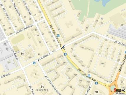 Citylight A in Uzhgorod, 1.2x1.8  m.Uzgorod st.8-go Berezna scheme