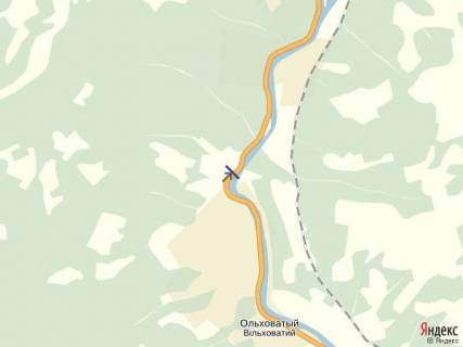 Billboard B in Rakhiv Rahiv st.Golovna, vizd v misto iz storoni Uzgoroda v storonu Iv.Frankivs'k scheme