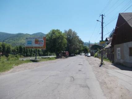 Billboard B in Rakhiv, 6x3  Rahiv st.Golovna, v'izd v centr mista v storonu m.Uzgorod Photo 1