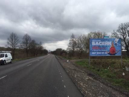 Billboard A in Tyachiv, Біл-борд  s. Bedevla, viizd,  v storonu m. Taciv Photo 1