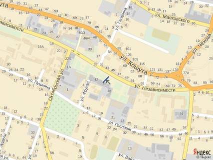 Citylight A in Tyachiv, 1.2x1.8  st. Nezaleznosti, centr mista, bila torgovogo kompleksu Diamant ta rajonnoi apteki, naproti torgovogo kompleksu Merkurij, velikij potik pisohodiv scheme