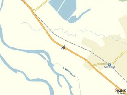 Billboard B in Khust s.Sokirnica, v storonu m.Hust, trassa Mukacevo-Rogatin scheme